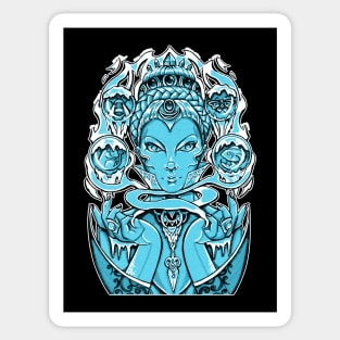The Snow Queen - White Outline Version Sticker